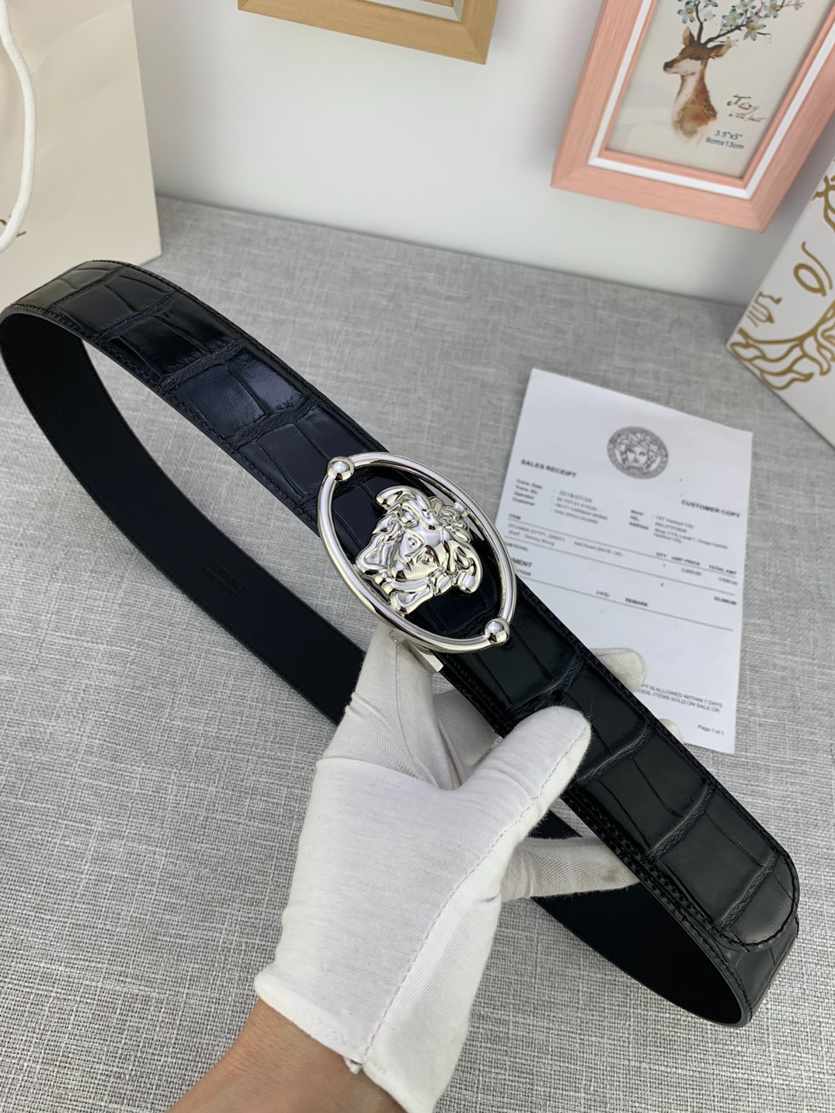 26 Ver sace Belt