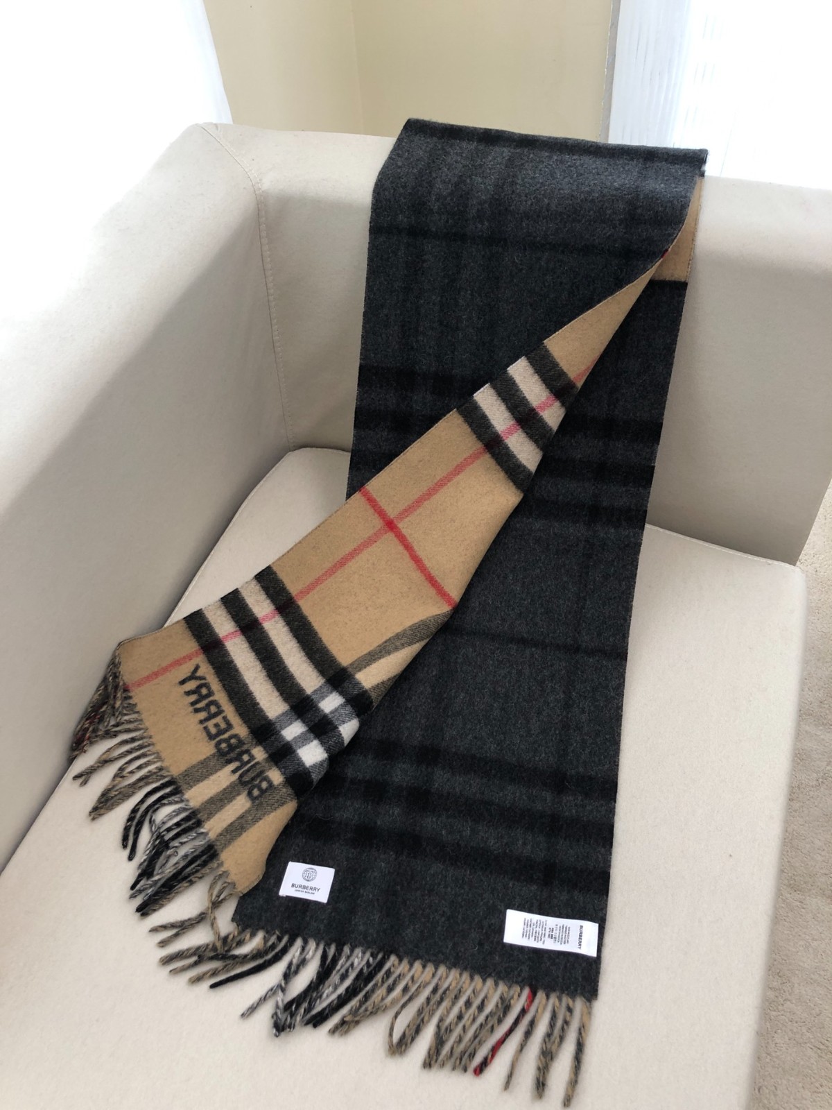 7 Bur berry Scarf