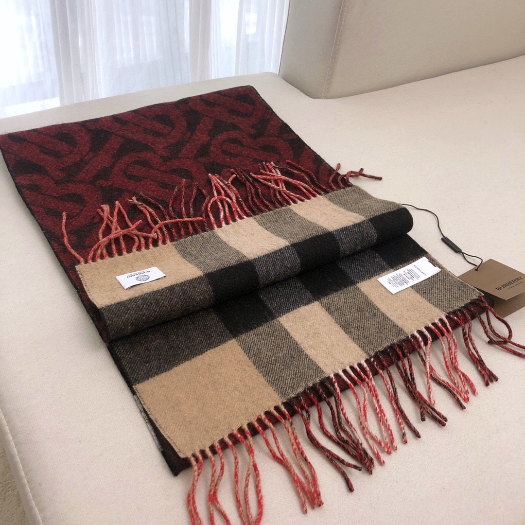 7 Bur berry Scarf