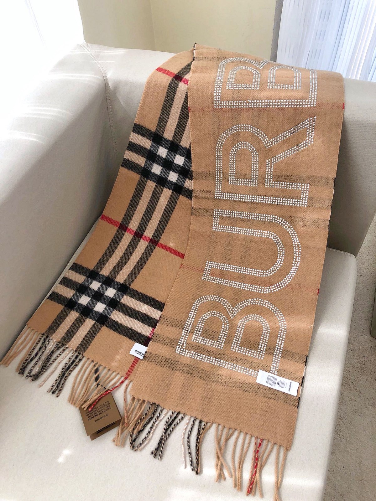 7 Bur berry Scarf
