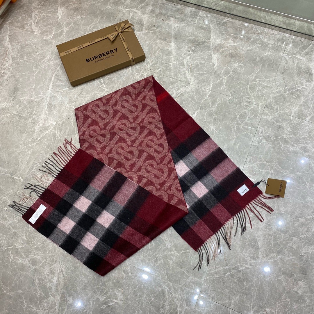 7 Bur berry Scarf