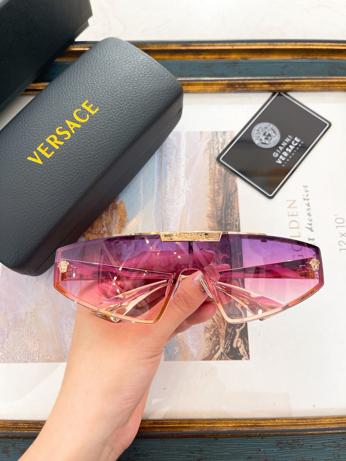 2 versace glasses list