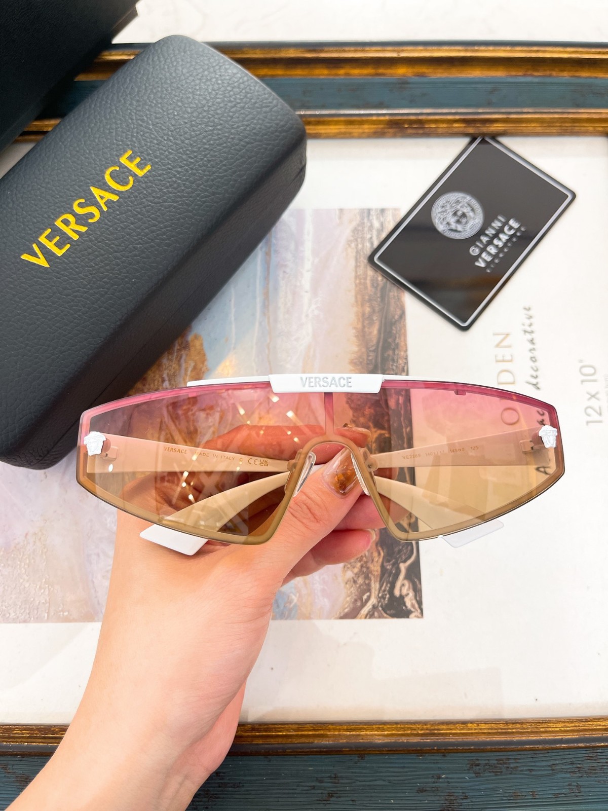 2 versace glasses list