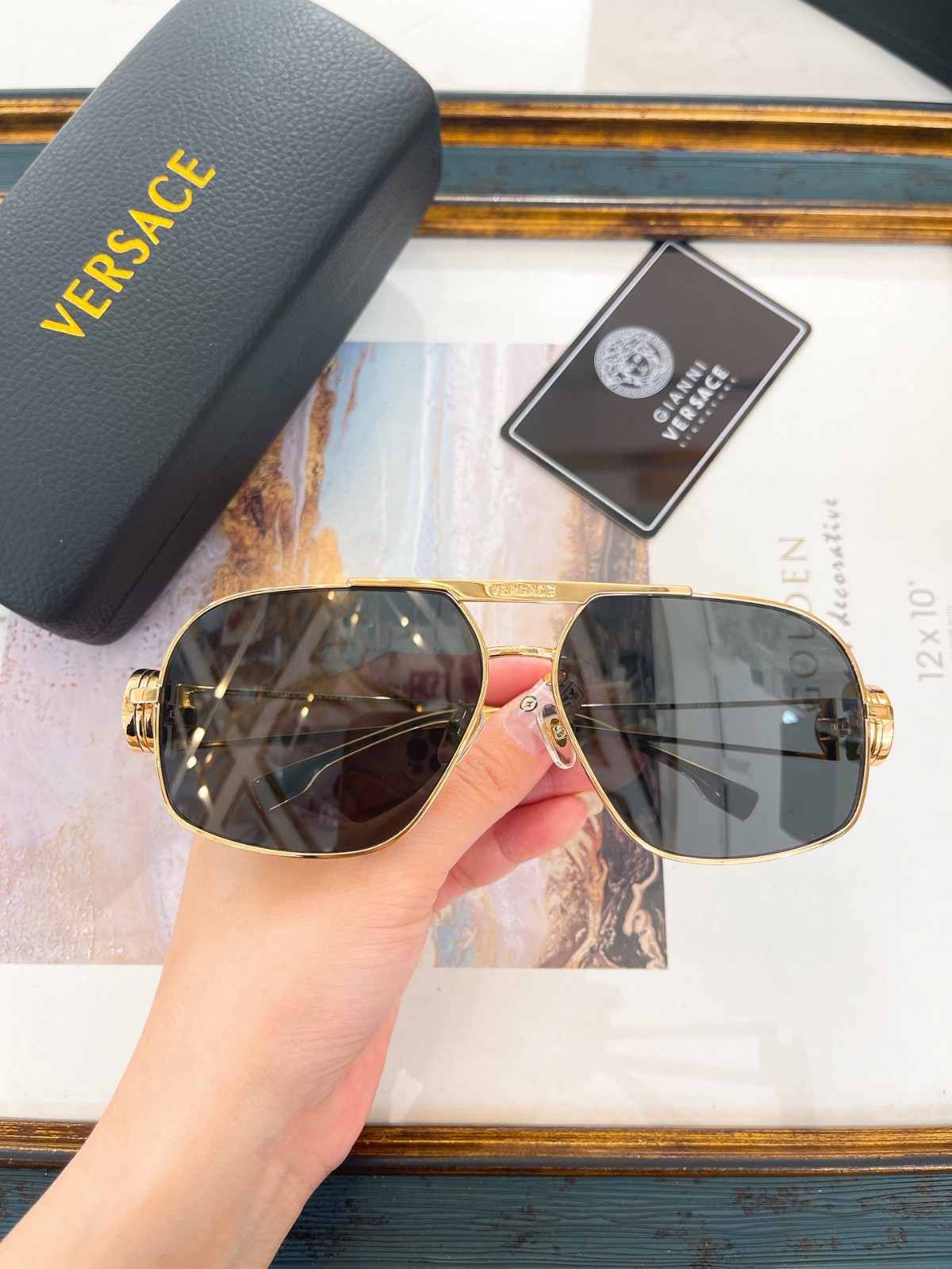 2 versace glasses list
