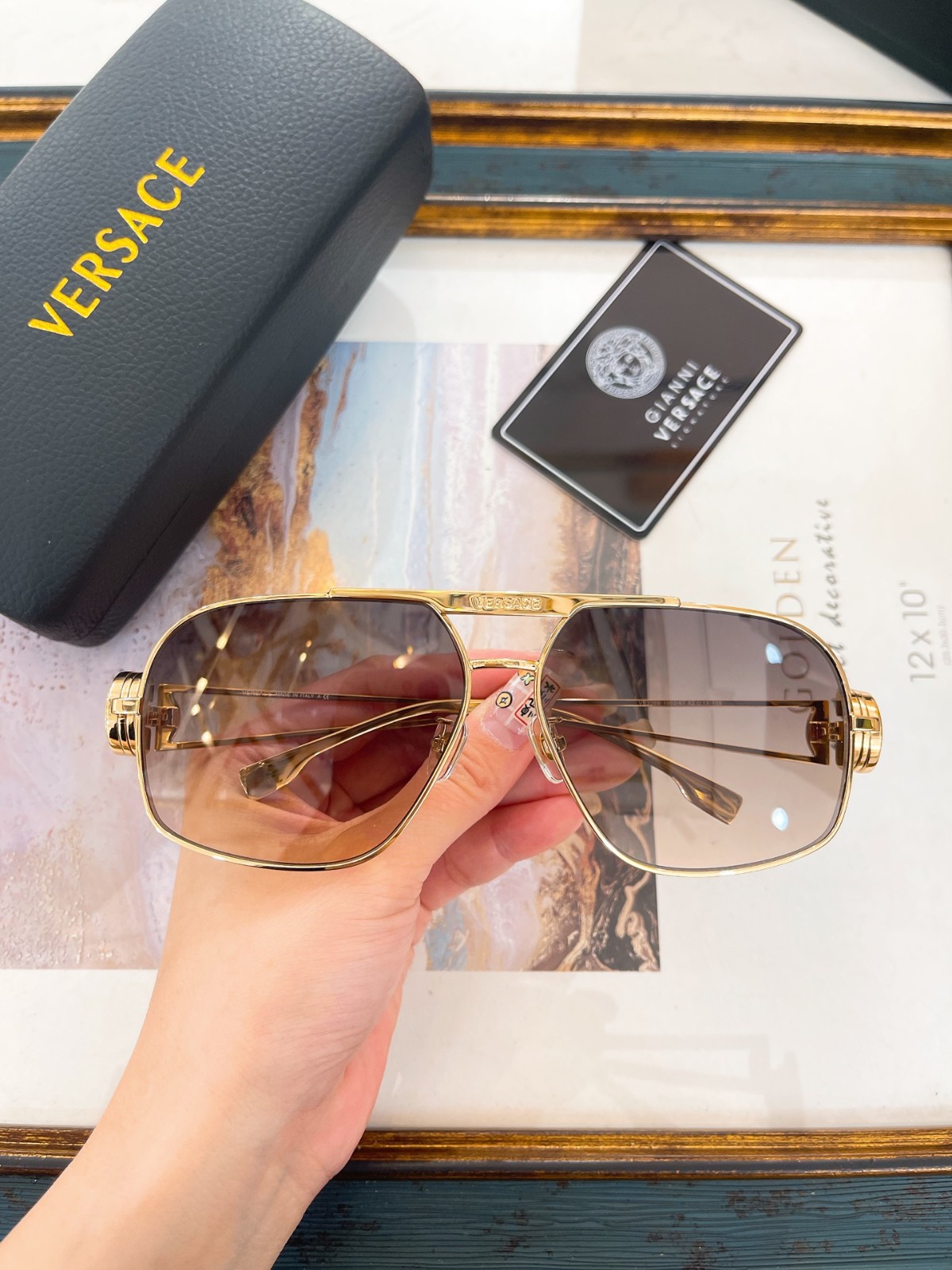2 versace glasses list