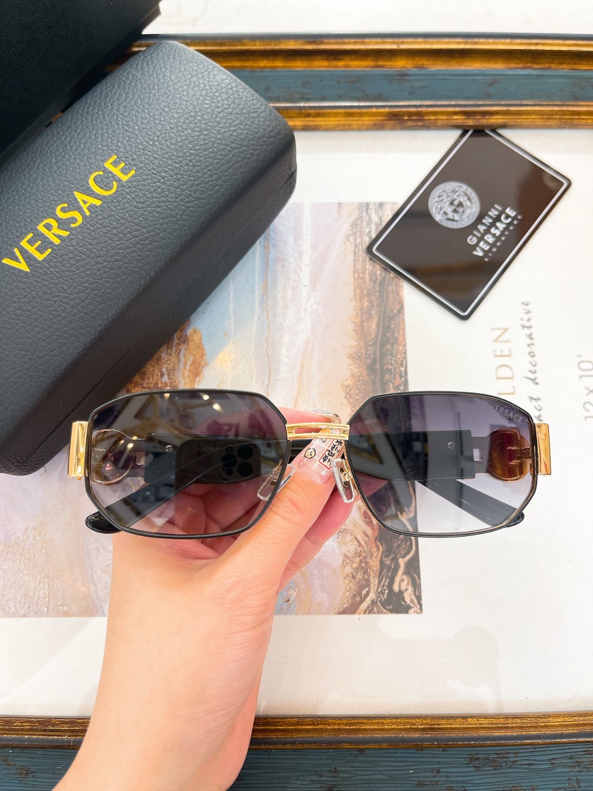 2 versace glasses list