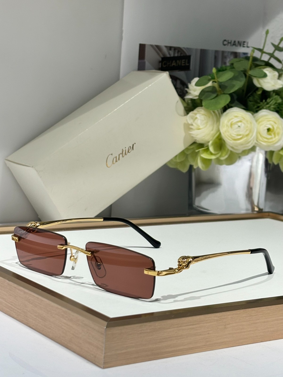Cartier 01 glasses