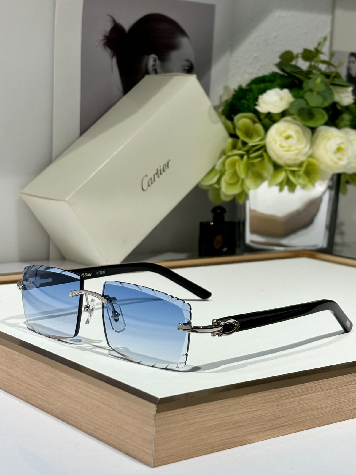 Cartier 01 glasses
