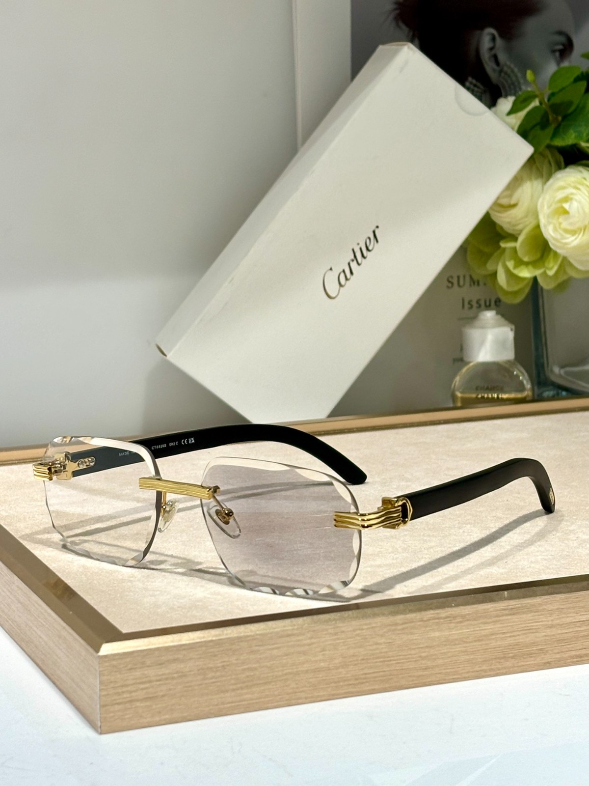 Cartier 01 glasses