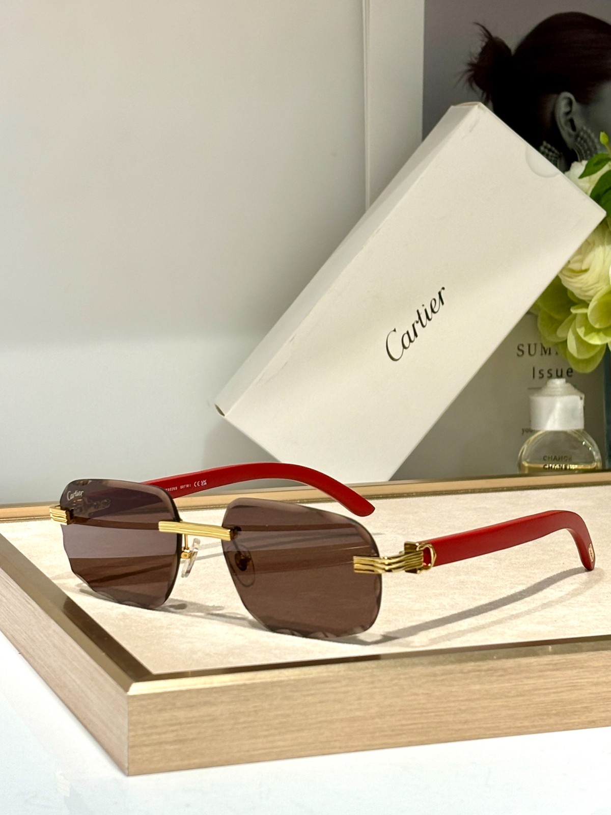 Cartier 01 glasses