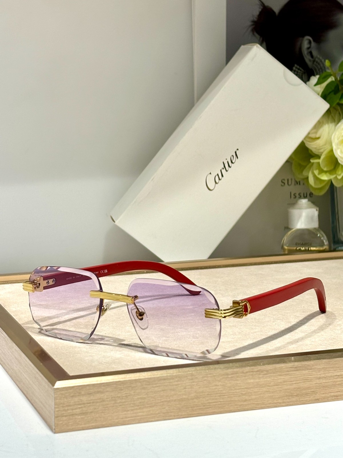 Cartier 01 glasses